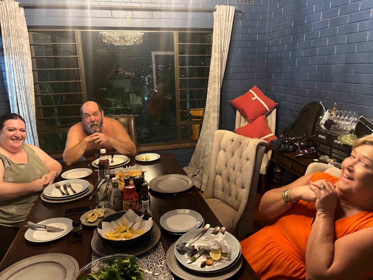 Dinner at home